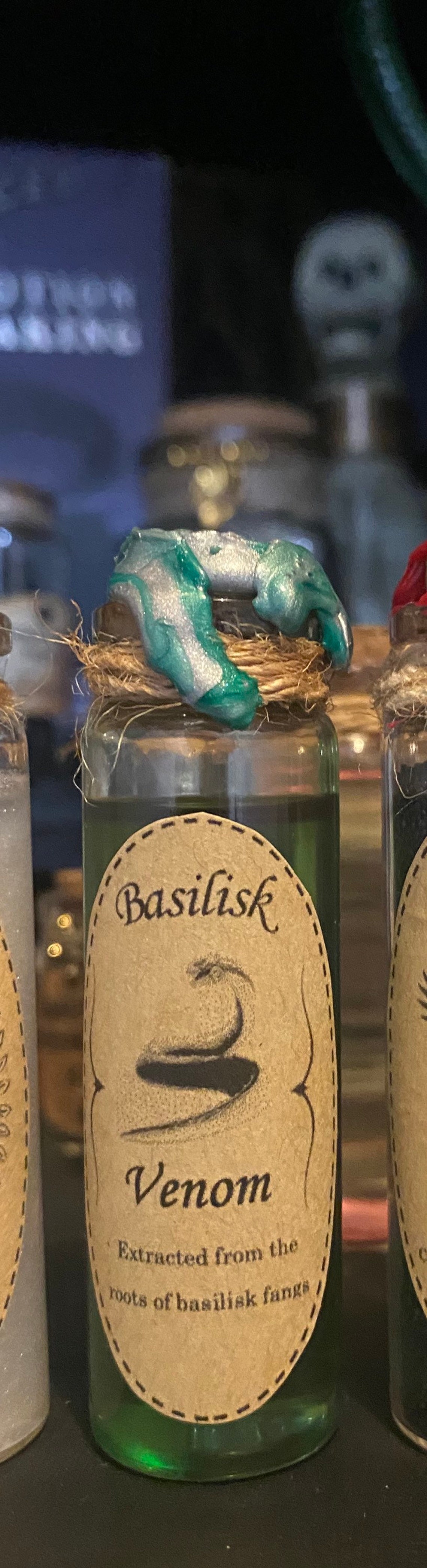 Basilisk Venom potions ingredient small bottle Etsy