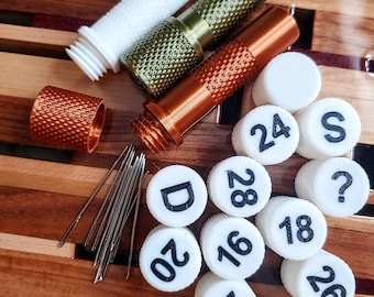 3D Printed Numbered Needle Case: Cross Stitch & Embroidery Storage