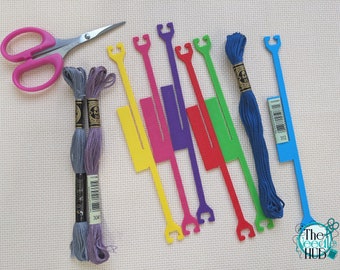 3D Printed Stitchbow: DMC Floss & Thread Organizer