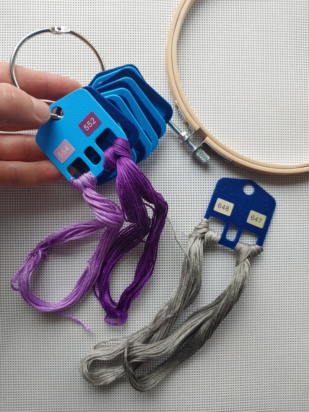 Blending Floss Drops Embroidery 3D Printed Floss Drops Large Blending