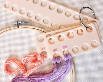 3D Printed Thread Holder: Rectangular Floss Organizer