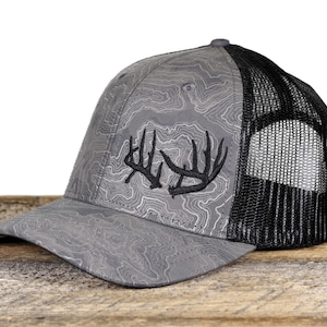 Deer Antler Hat: Dri-Duck Hunting Trucker Cap