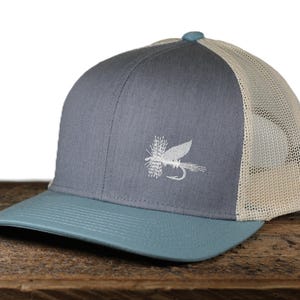 Fly Fishing Hat, Pacific 104c Dry Fly Fishing Cap, Gift for Fisherman, Lucky Fishing Hat, Gift for Dad, Gift for Son, Gift for Son-in-law