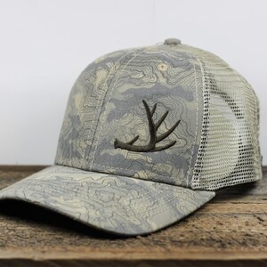 Whitetail Deer Antler Dri-Duck Hunting Cap: Lucky Outdoorsman Hat, Gift for Hunters