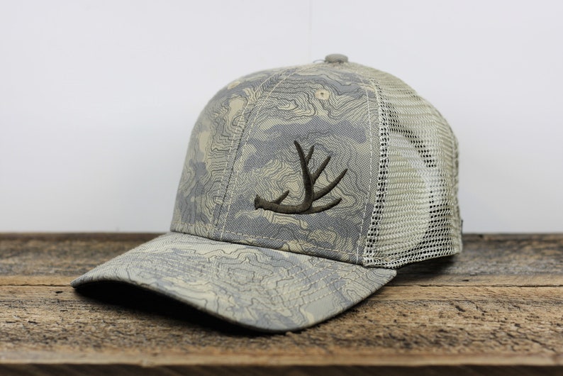 Whitetail Deer Antler Dri-Duck Hunting Cap: Lucky Outdoorsman Hat, Gift for Hunters