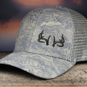 DRI-DUCK Whitetail Deer Antler Trucker Cap: Hunting Hat