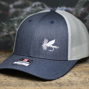 Fly Fishing Hat, Richardson 115 Dry Fly Fishing Cap, Gift for Fisherman, Lucky Fishing Hat, Gift for Dad, Gift for Son, Gift for Son-in-law