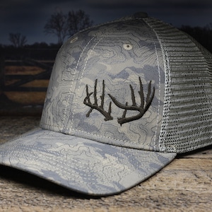Deer Antler Hat: Dri-Duck Hunting Trucker Cap
