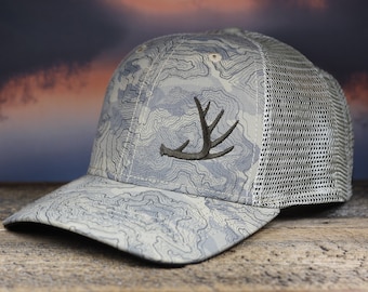 Whitetail Deer Antler Dri-Duck Hunting Cap: Lucky Outdoorsman Hat, Gift for Hunters