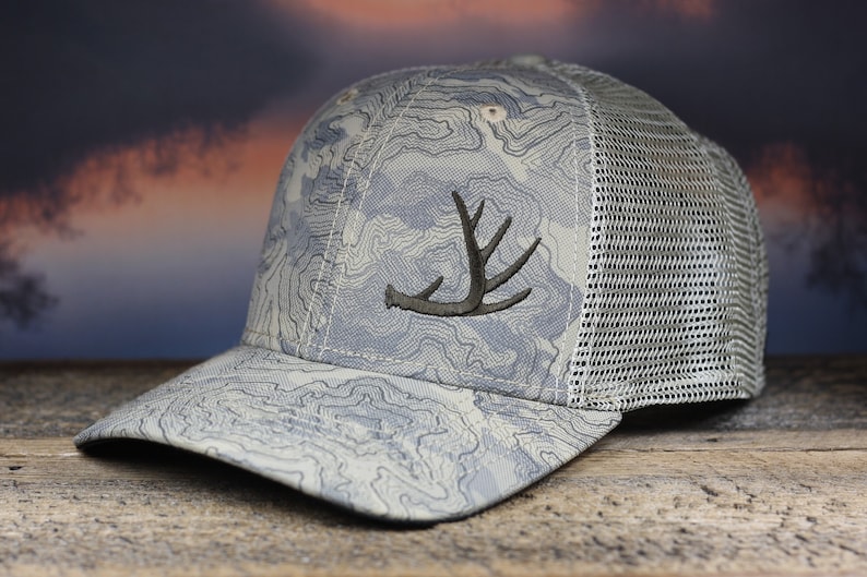Whitetail Deer Antler Dri-Duck Hunting Cap: Lucky Outdoorsman Hat, Gift for Hunters
