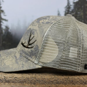 Whitetail Deer Antler Dri-Duck Hunting Cap: Lucky Outdoorsman Hat, Gift for Hunters