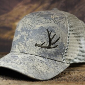 Whitetail Deer Antler Dri-Duck Hunting Cap: Lucky Outdoorsman Hat, Gift for Hunters