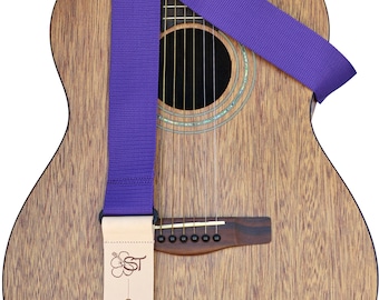 2" Guitar Strap - Purple