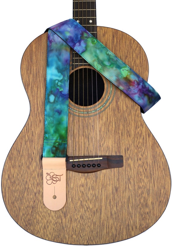 Hawaiian cheap guitar strap