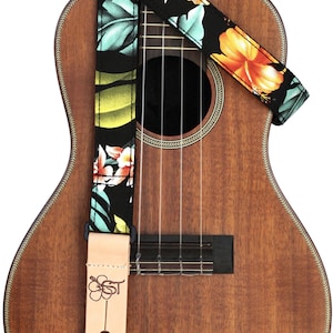 Cross Body Straps Embroidered Guitar Folk Widened Ukulele Shoulder