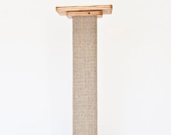 28" Natural Sisal Cat Scratching Post with Organic Catnip-Made in USA (Maple)