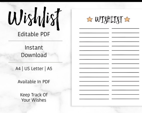 Editable Wish List  Financial Goal Page  Finance Tracker