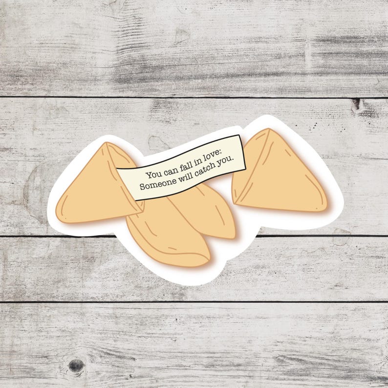 You Can Fall In Love - The Love Hypothesis Sticker, Bookish Gift, Romance Book Sticker, Booktok Bookish Accessories and Merch, Spicy Smut Bild 1