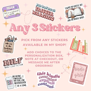Any 10 Stickers - Pick Your Own Stickers Pack - Etsy
