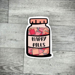 Happiness In A Bottle Sticker, Smutty Books, Book Lover Gift, Smut Love, Spicy Books, Bookish Merch, Kindle Laptop Sticker