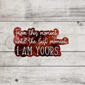 FBAA “I Am Yours” Sticker