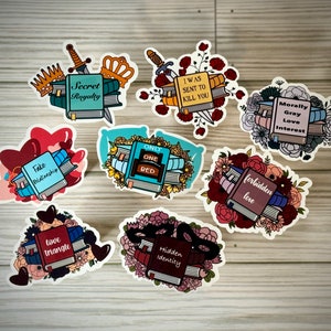 Book Trope Stickers