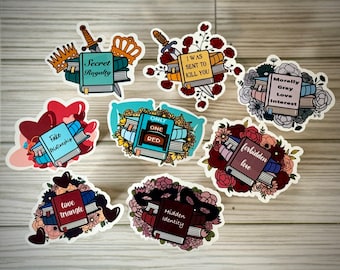 Book Trope Stickers