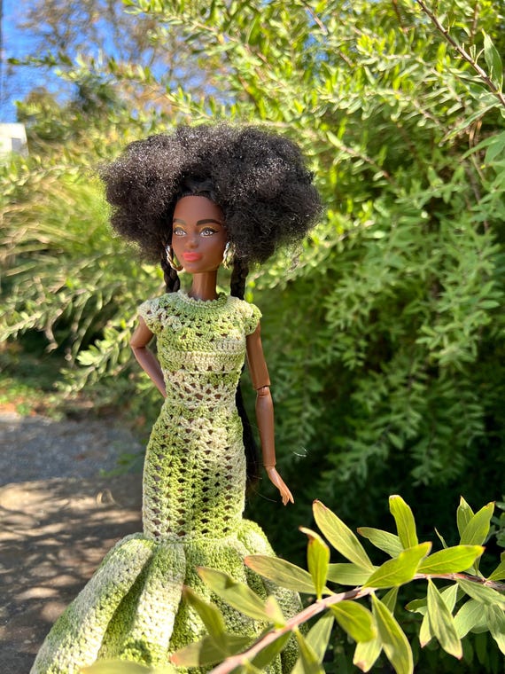 Green Doll Dress and Accessories for 1:6 Dolls, Crochet Pattern Available Soon - Etsy Green Doll Dress and Accessories for 1:6 Dolls, Crochet Pattern Available Soon - Etsy