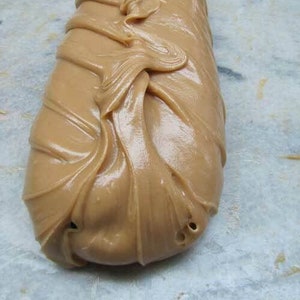 Old-fashioned creamy Peanut Butter fudge 1/2 lb slice