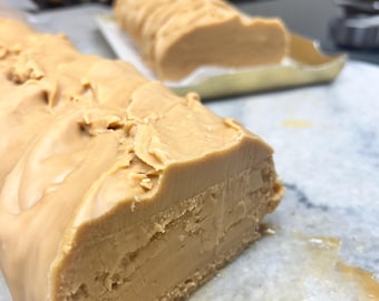 Old-fashioned creamy Peanut Butter fudge 1/2 lb slice