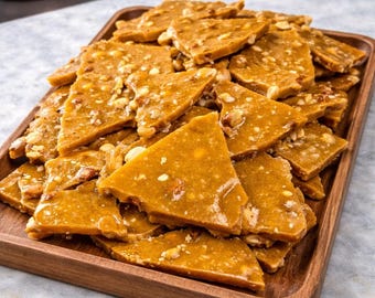 Handmade Peanut Brittle | Copper Kettle, Nashville Candy (6 oz)