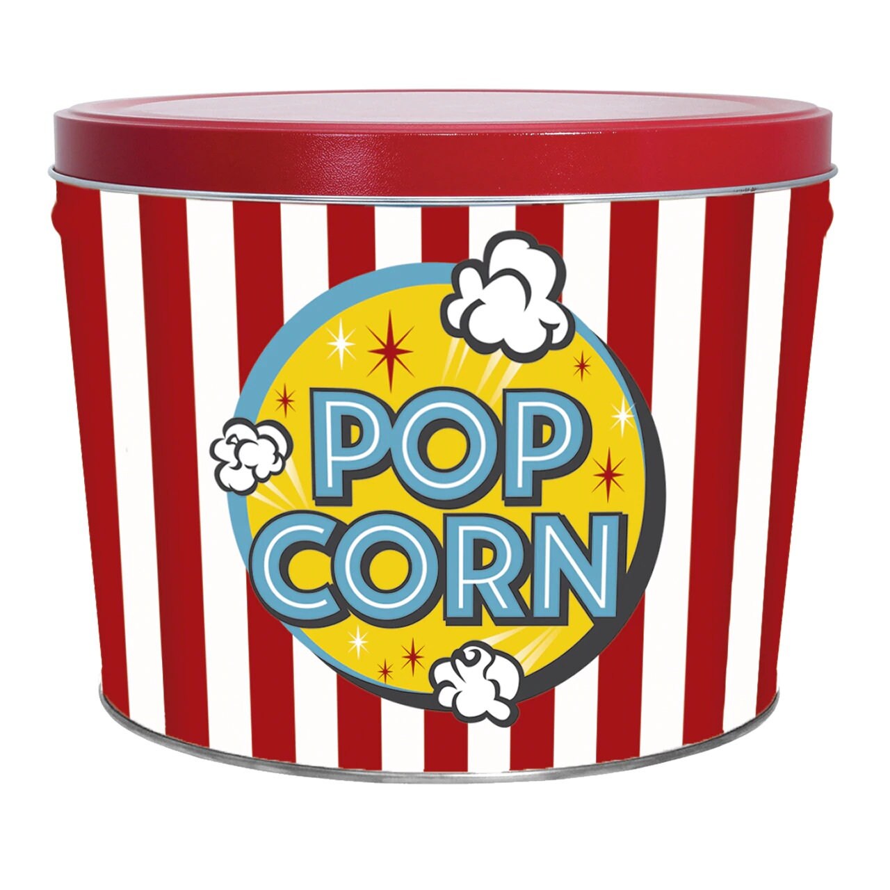 2 Gallon 3 Flavor Gourmet Popcorn Tin Caramel Popcorn Cheddar Etsy