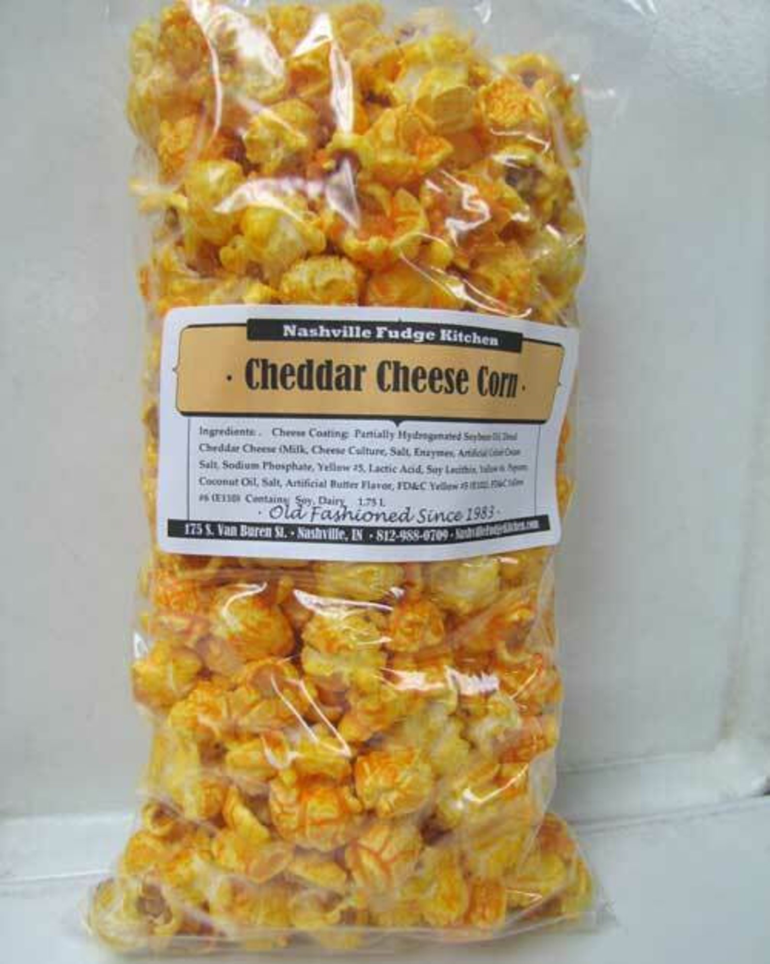Cheddar Cheese Gourmet Popcorn Etsy