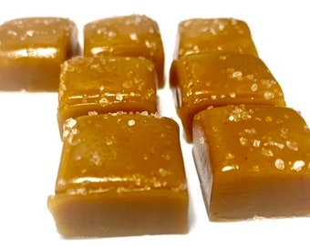 Handmade Sea Salt Butter Caramels 1/2 lb. or up to 4 lb. options