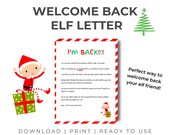 Elf Return Letter