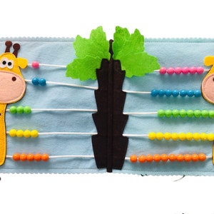 First Quiet Book and Montessori Toys for Baby, Educational Busy Book ...