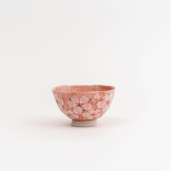 Hand-painted Sakura/cherry Blossom Small Bowl - Perfect for Hand-painted Sakura/cherry Blossom Small Bowl - Perfect for