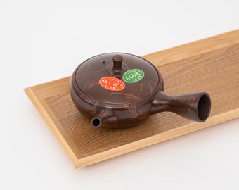 handmade tokoname ware Japanese Kyusu Teapot - 160cc