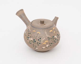 Handmade Masterpiece Tokoname Japanese Kyusu Teapot - 260cc by Aomine