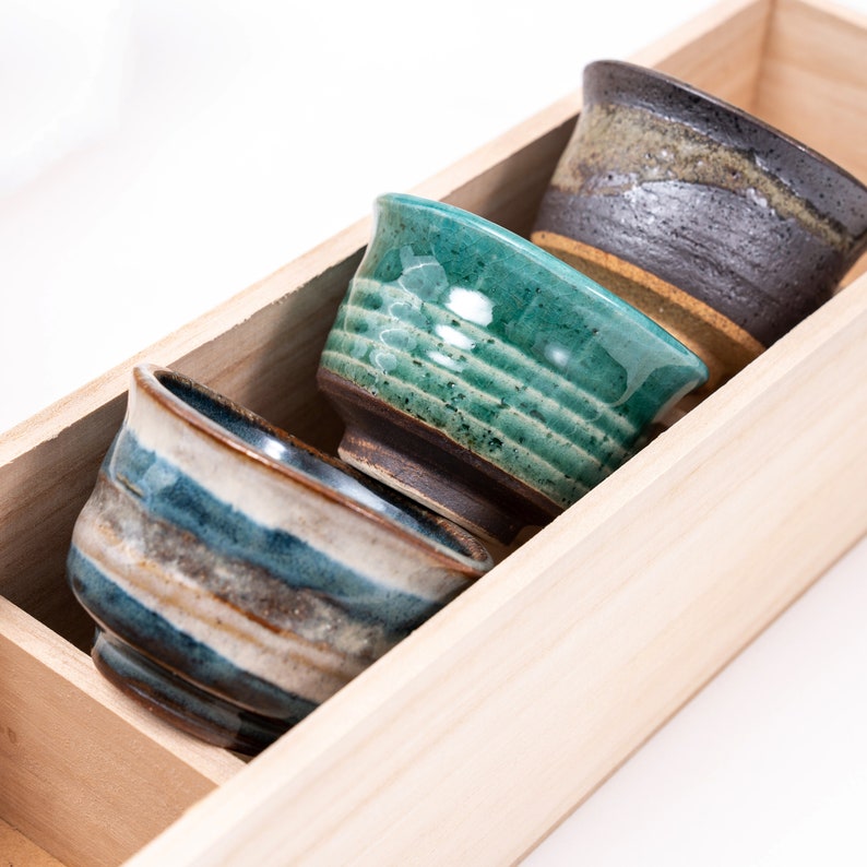 Great Zakka Mino Ware Sake Cup - Thumbnail 5