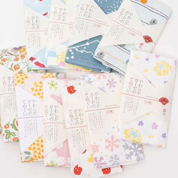 Japanese Tenugui Towel – Soft, Absorbent, and Beautifully Printed, A Perfect Gift or Souvenir