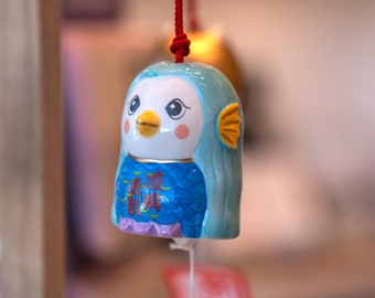 Japanese Handmade Amabie Wind Chime Amabie Ornaments
