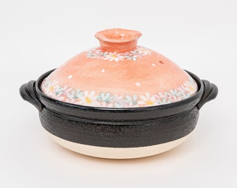 Japanese Authentic Banko Ware x Seto Ware Donabe Clay Pot 2-go (2 rice cooker cups) /Gift Ideas/Housewarming Gift