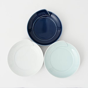 Japanese Style Mino wave  "Hitoe" series Plate