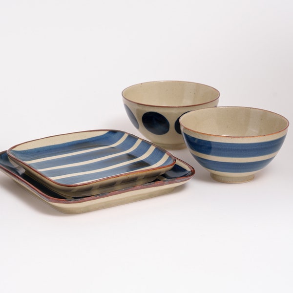 Bread and Rice Project designed by Mio Hishinuma Handmade bowl and plate