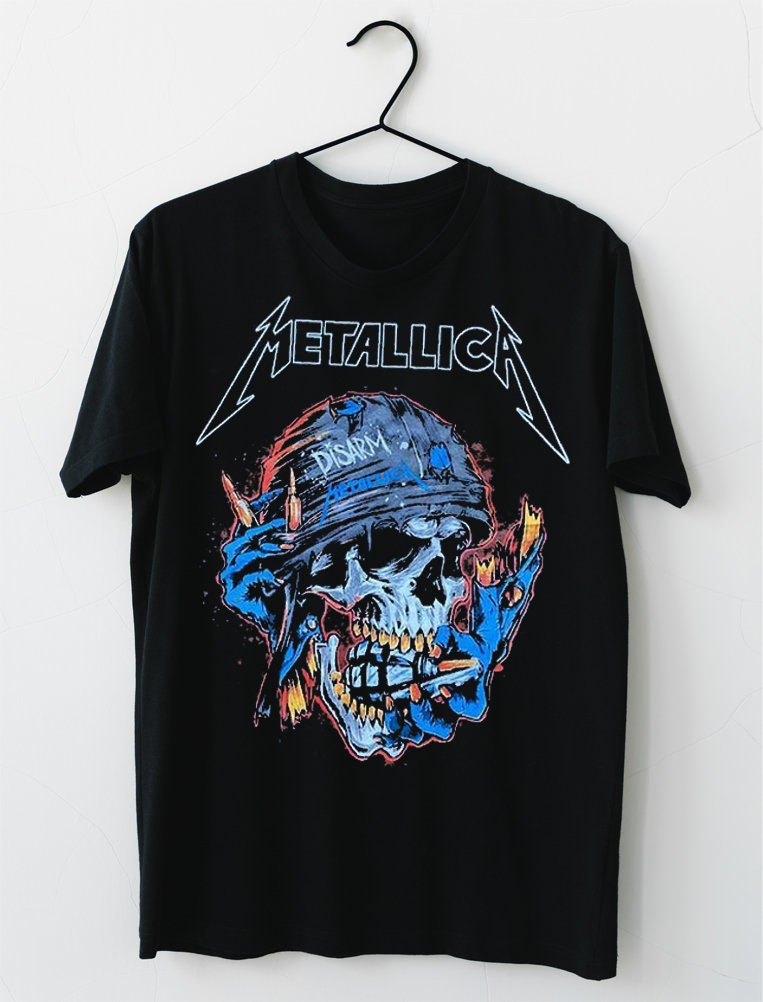 Vintage metallica fan unisex shirt Metallica Tee all size | Etsy