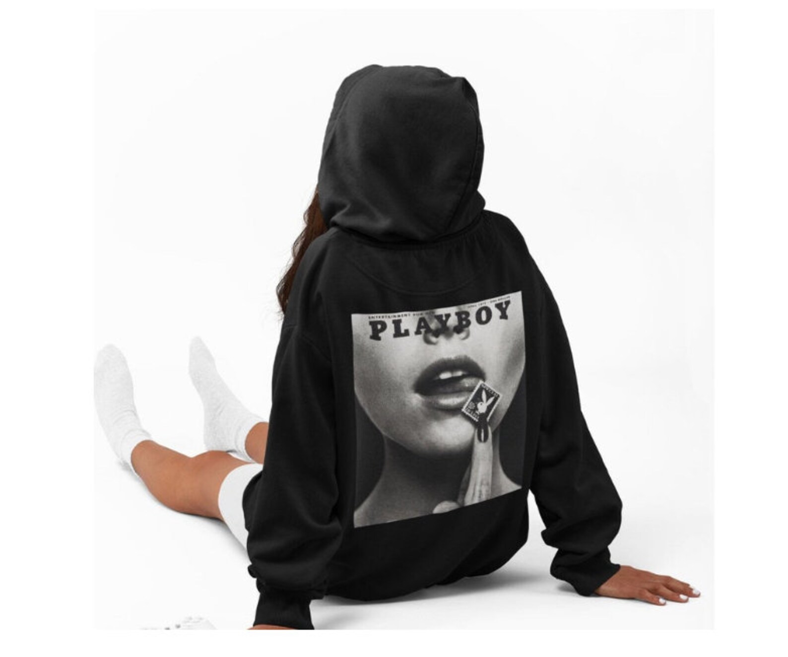 Finch Hoodie - Cooler Vogel Print Mit Glitch Design