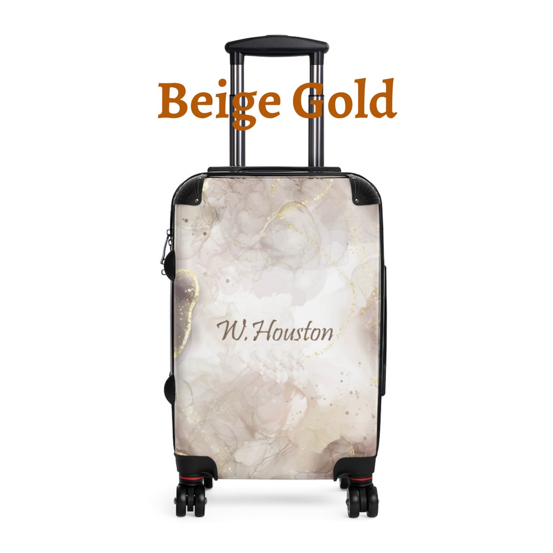 Personalized Abstract Cabin Suitcase Small Custom Abstract Etsy