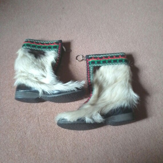 Reindeer skin boots hot sale