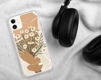 iPhone Case, Phone Case for iPhone, Phone Case, Floral Phone Case, Girly Phone Case, Phone Case Digital Art Illustration, iPhone Cover